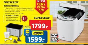 Lidl Domácí pekárna nabídka