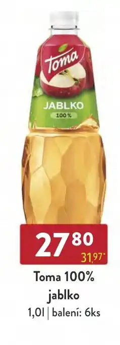 Qanto Toma 100% jablko 1,0L nabídka
