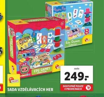 Lidl Sada vzdělávacích her nabídka