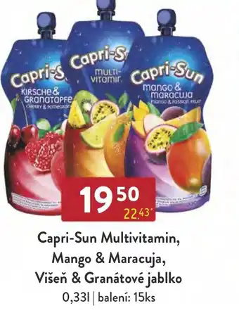 Qanto Capri-Sun Multivitamin, Mango & Maracuja, Višeň & Granátové jablko nabídka