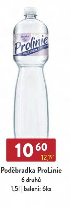Qanto Poděbradka ProLinie 6 druhů 1,5L nabídka