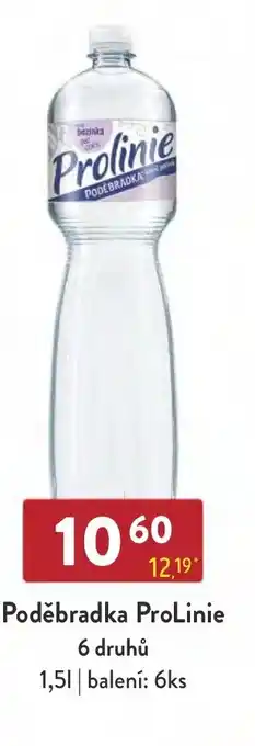 Qanto Poděbradka ProLinie 6 druhů 1,5L nabídka