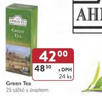 Qanto Green Tea nabídka
