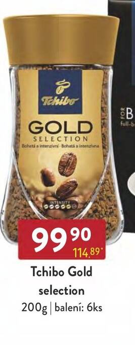 Qanto Tchibo Gold selection nabídka