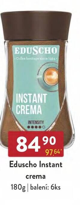 Qanto Eduscho Instant crema nabídka