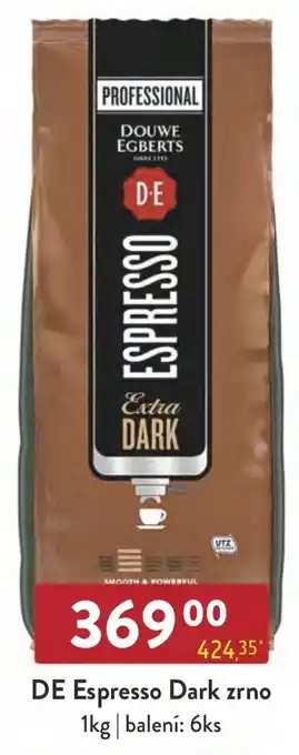 Qanto DE Espresso Dark zrno nabídka