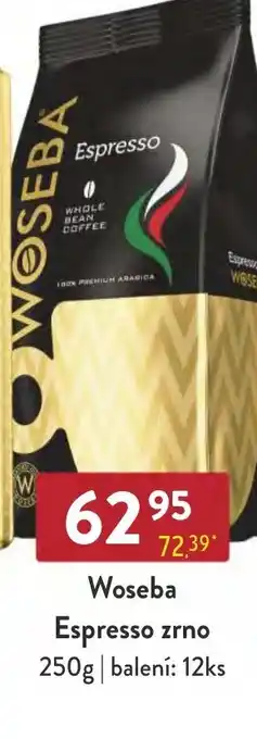 Qanto Woseba Espresso zrno 250g nabídka