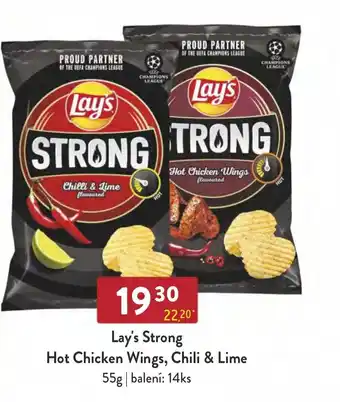 Qanto Lay's Strong Hot Chicken Wings, Chili & Lime nabídka