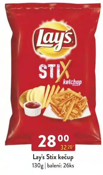 Qanto Lay's Stix kečup nabídka