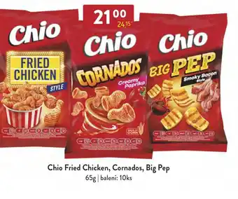 Qanto Chio Fried Chicken, Cornados, Big Pep nabídka