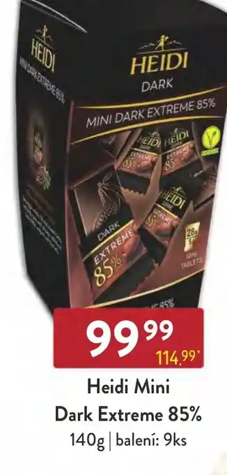 Qanto Heidi Mini Dark Extreme 85% nabídka