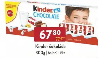 Qanto Kinder čokoláda nabídka