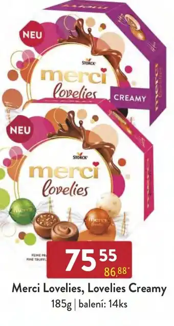 Qanto Merci Lovelies, Lovelies Creamy nabídka