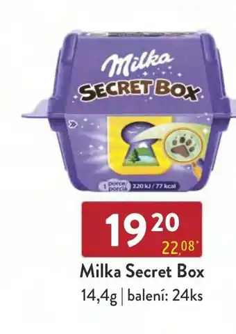 Qanto Milka Secret Box nabídka