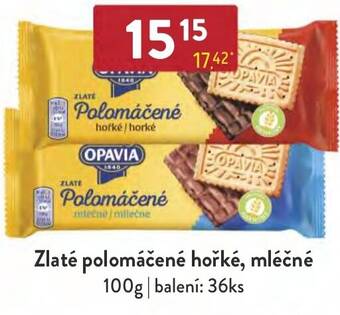 Qanto Zlaté polomáčené hořké, mléčné nabídka