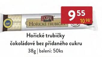 Qanto Hořické trubičky čokoládové bez přidaného cukru nabídka