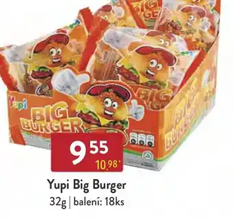 Qanto Yupi Big Burger nabídka