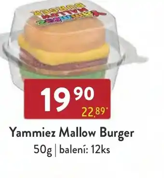 Qanto Yammiez Mallow Burger nabídka
