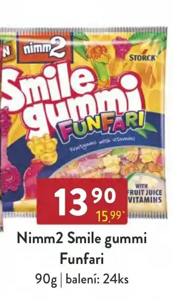 Qanto Nimm2 Smile gummi Funfari 90g nabídka