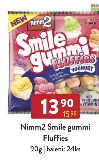 Qanto Nimm2 Smile gummi Fluffies 90g nabídka