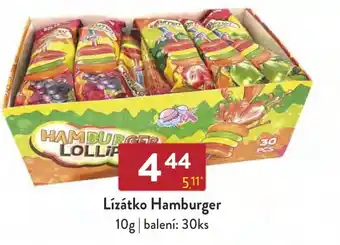 Qanto Lízátko Hamburger nabídka