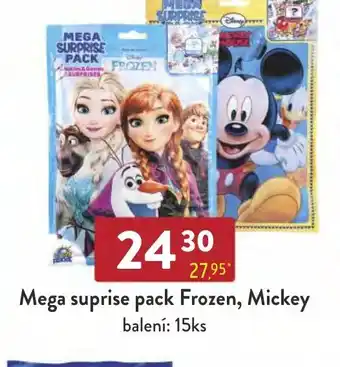Qanto Mega suprise pack Frozen, Mickey nabídka