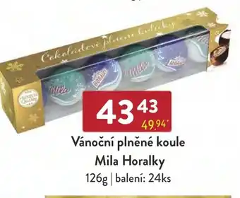 Qanto Vánoční plněné koule Mila Horalky nabídka