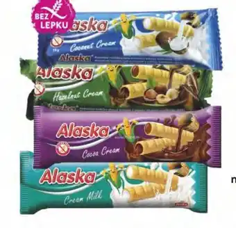 Qanto Alaska kukuřičné trubičky mléčná, oříšek, kokos, kakao nabídka