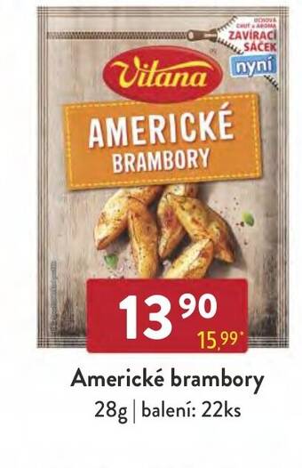 Qanto Americké brambory 28g nabídka