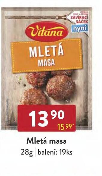 Qanto Mletá masa 28g nabídka