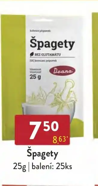 Qanto Špagety 25g nabídka