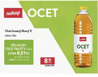 Ocet kvasný lihový 1 l.