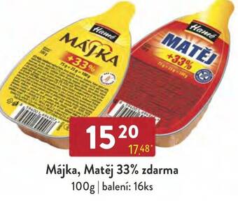Qanto Májka, Matěj 33% zdarma 100g nabídka
