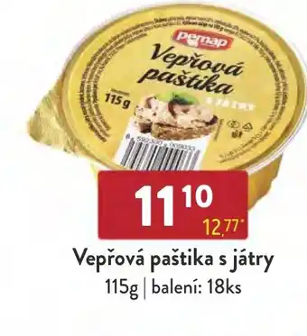 Qanto Vepřová paštika s játry 115g nabídka