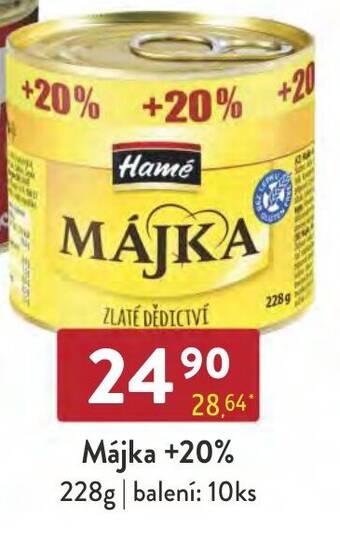 Qanto Májka +20% 228g nabídka