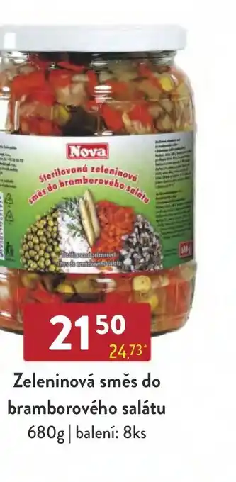 Qanto Zeleninová směs do bramborového salátu 680g nabídka