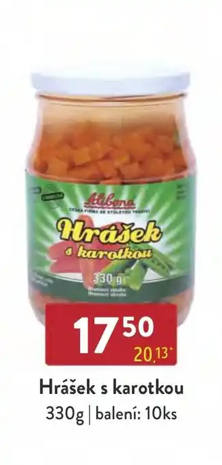 Qanto Hrášek s karotkou 330g nabídka