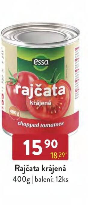 Qanto Rajčata krájená 400g nabídka
