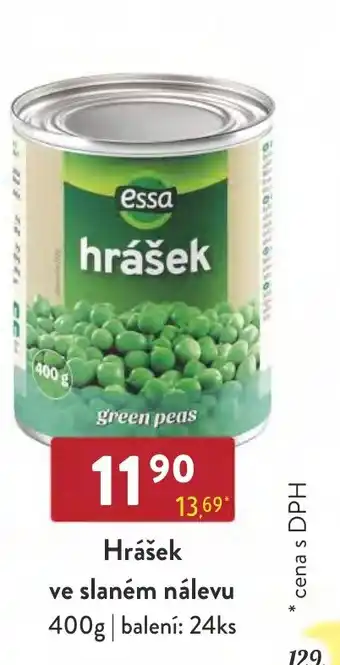 Qanto Hrášek ve slaném nálevu 400g nabídka