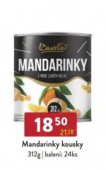 Qanto Mandarinky kousky 312g nabídka