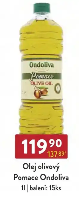 Qanto Olej olivový Pomace Ondoliva 1 l. nabídka
