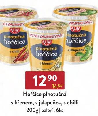 Qanto Hořčice plnotučná s křenem, s jalapeňos, s chilli 200g nabídka