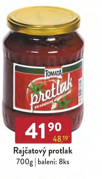 Qanto Rajčatový protlak 700g nabídka
