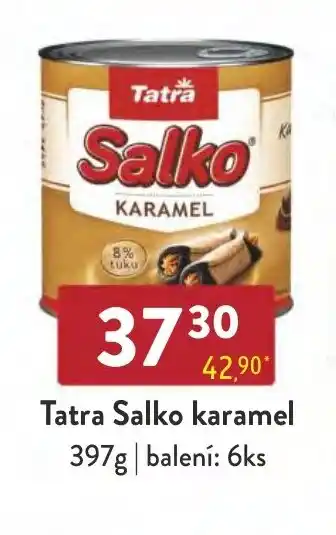 Qanto Tatra Salko karamel 397g nabídka