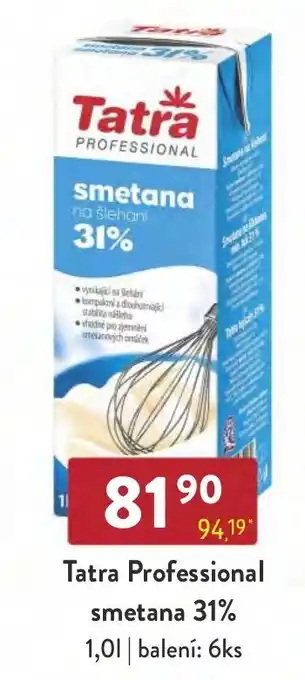 Qanto Tatra Professional smetana 31% nabídka
