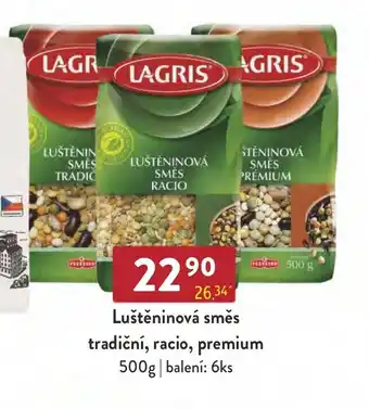 Qanto Luštěninová směs tradiční, racio, premium 500g nabídka