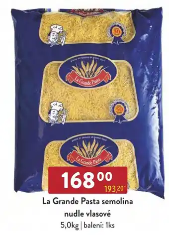 Qanto La Grande Pasta semolina nudle vlasové 5kg nabídka