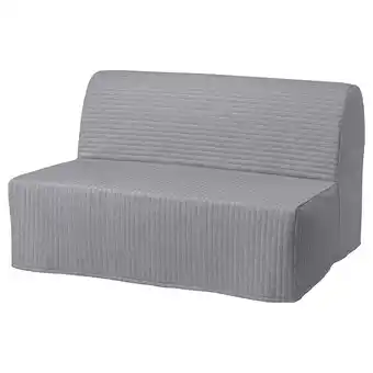 IKEA Lycksele håvet 2místná rozkládací pohovka, knisa světle šedá nabídka