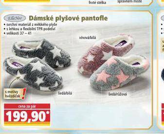 Norma Dámské plyšové pantofle nabídka