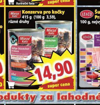 Norma Konzerva pro kočky nabídka